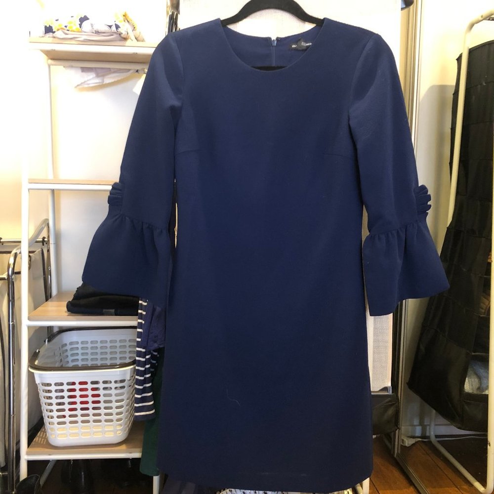 Club Monaco Sheath Dress with Split Sleeve…